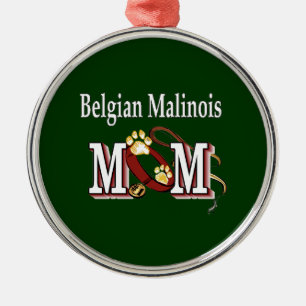 Adorno Metálico Malinois Dog MOM