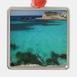 Adorno Metálico Malta, Isla de Comino, La Laguna Azul