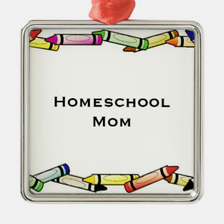 Adorno Metálico Mamá de Homeschool