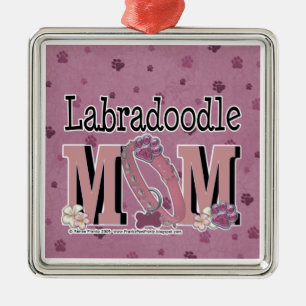 Adorno Metálico MAMÁ de LabraDoodle