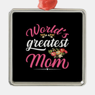 Adorno Metálico Mamá Más Grande del Mundo