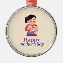 Mamá y bebé, feliz día de la madre