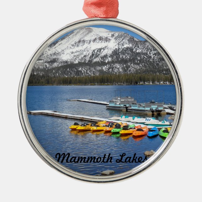 Adorno Metálico Mamut de Maria del lago, CA (Frente)