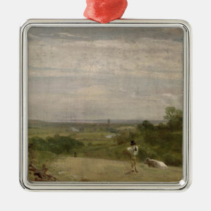 Adorno Metálico Mañana del verano de John Constable el : Dedham