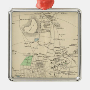 Adorno Metálico Manchester, ciudad del NH, ciudad