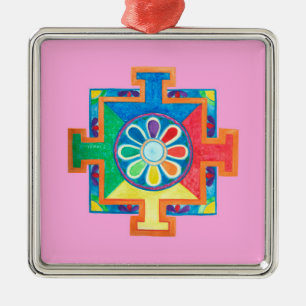 Adorno Metálico Mandala de la creación