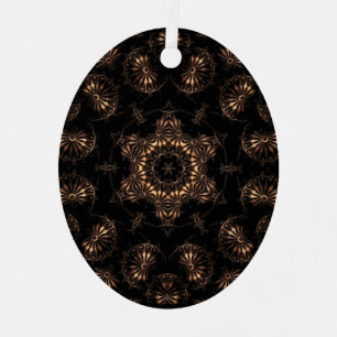 Adorno Metálico Mandala de la Edad de Bronce