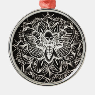 Adorno Metálico Mandala de la polilla