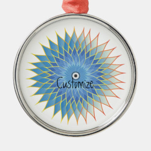 Adorno Metálico Mandala Lotus Blossom Thunder_Cove