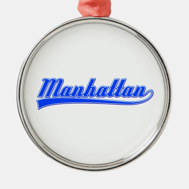 Adorno Metálico Manhattan con Swash (Frente)