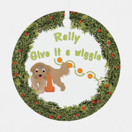 Adorno Metálico Manifestación de la alternancia de palabras de la 