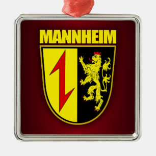 Adorno Metálico Mannheim