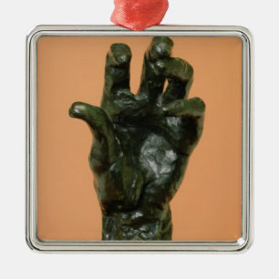 Adorno Metálico Mano izquierda grande (bronce)