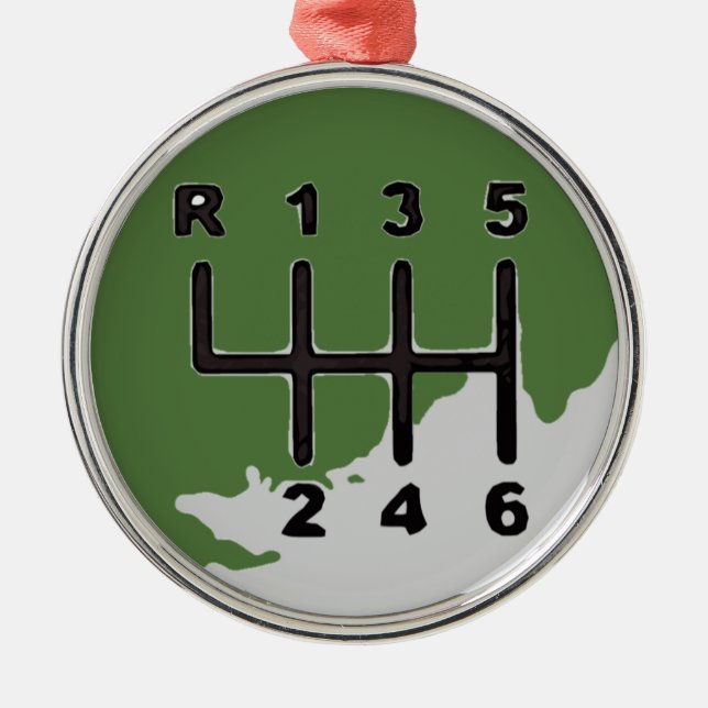 Adorno Metálico MANUAL Transmission - COLORS (Frente)