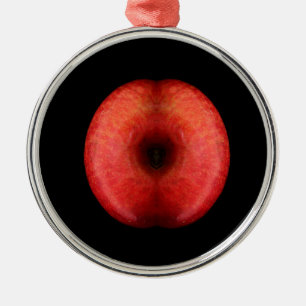 Adorno Metálico Manzana perfecta - Arte fino - Clásico - Elegante 