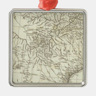 Adorno Metálico Mapa canadiense