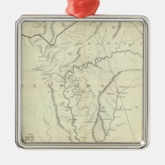 Adorno Metálico Mapa cherokee