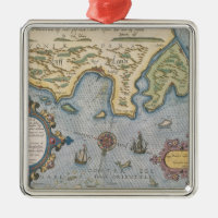 Mapa comercial holandés del Mar Báltico