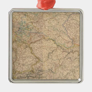 Adorno Metálico Mapa compuesto de Alemania