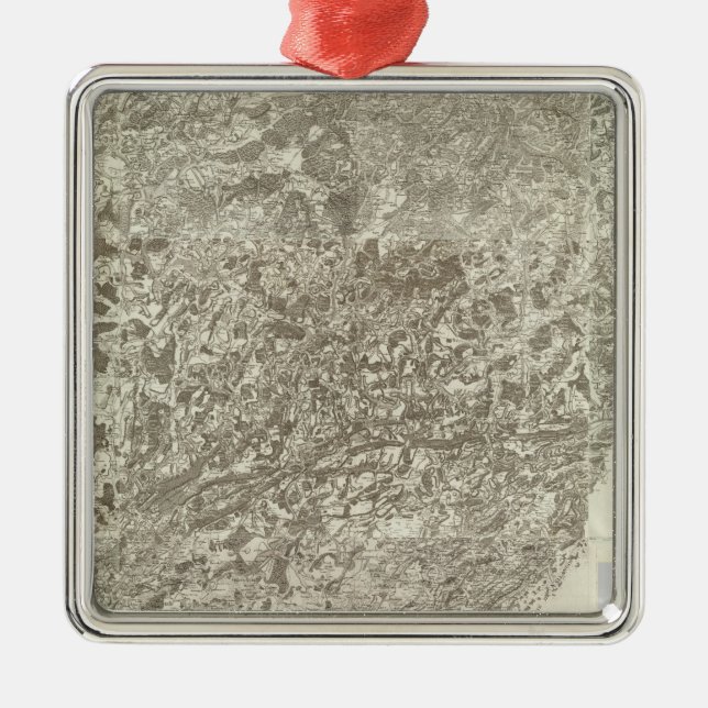 Adorno Metálico Mapa compuesto de Francia 5 (Frente)