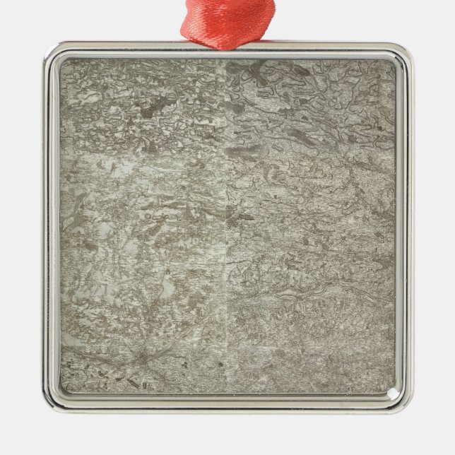 Adorno Metálico Mapa compuesto de Francia 8 (Frente)