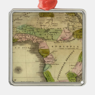 Adorno Metálico Mapa de África Olney