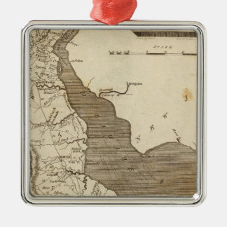 Adorno Metálico Mapa de Delaware por Arrowsmith