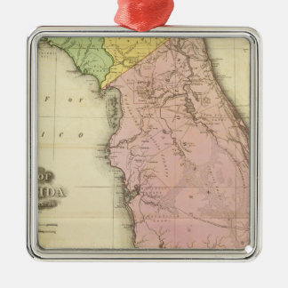 Adorno Metálico Mapa de Florida 2
