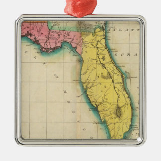 Adorno Metálico Mapa de la Florida