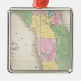 Adorno Metálico Mapa de la Florida 2