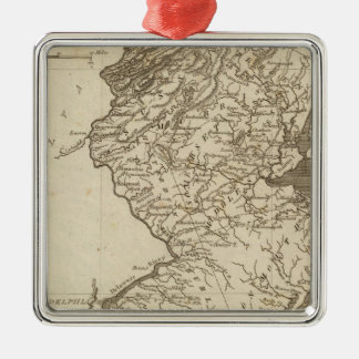 Adorno Metálico Mapa de New Jersey por Arrowsmith