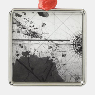 Adorno Metálico Mapa de países