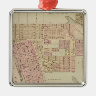 Adorno Metálico Mapa de Stillwater, el condado de Washington,