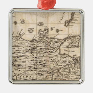 Adorno Metálico Mapa del Imperio Británico en Estados Unidos Hoja