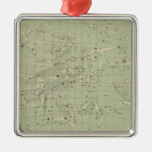Adorno Metálico Mapa estrella