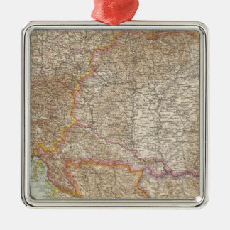 Adorno Metálico Mapa húngaro del imperio de Austria