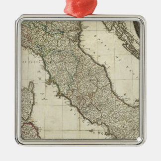 Adorno Metálico Mapa italiano