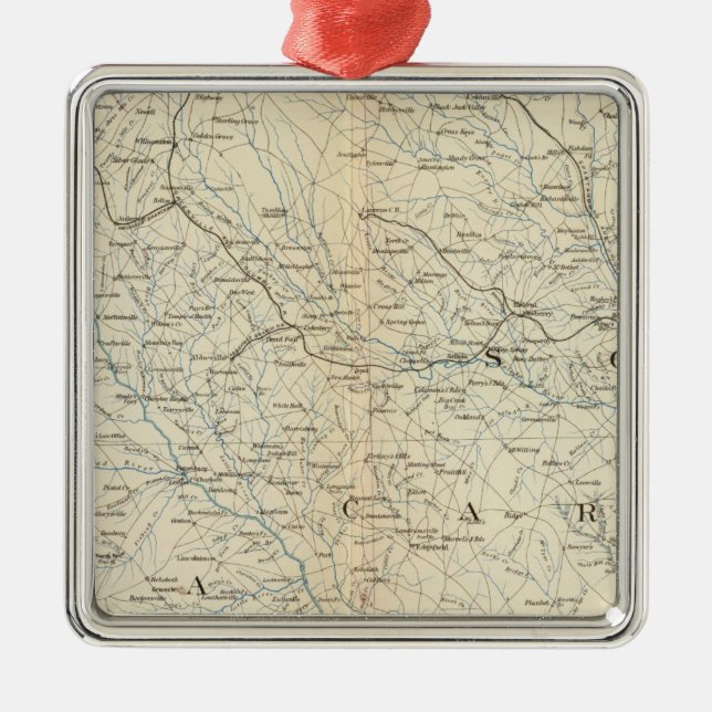 Adorno Metálico Mapa VIII general (Frente)