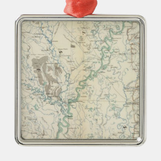 Adorno Metálico Mapa XIX de la GEN