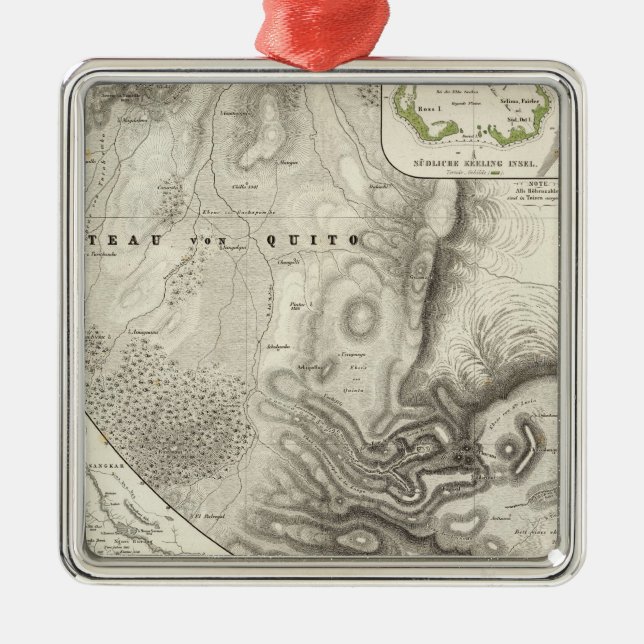 Adorno Metálico Mapas geológicos diversos (Frente)