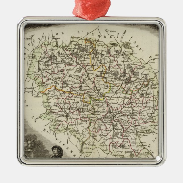 Adorno Metálico Mapas huecos (Frente)