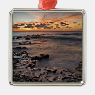 Adorno Metálico Mar Caribe, Islas Caimán.  Ondas colapsadas 2