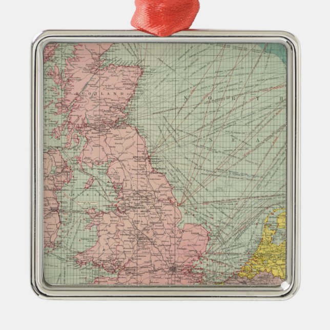 Adorno Metálico Mar del Norte (Frente)