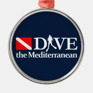 Adorno Metálico Mar Mediterráneo DV4