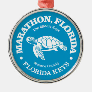 Adorno Metálico Maratón (tortuga marina)