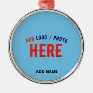 ADORNO METÁLICO MARCA DE VERIFICACIÓN AZUL DE LA PERSONALIZADO MOD