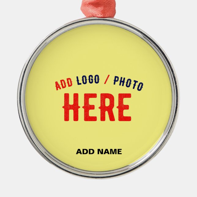 ADORNO METÁLICO MARCA VERIFICADA AMARILLA PASTEL PERSONALIZADO MOD (Frente)