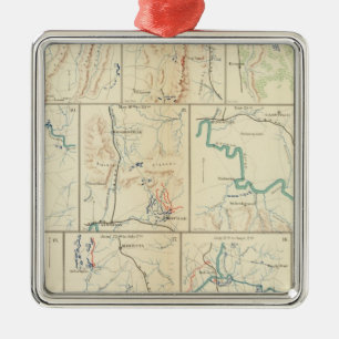 Adorno Metálico Marcha de Atlanta-Savannah