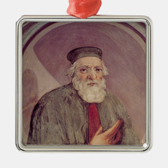 Adorno Metálico Marco Polo del 'Sala del Mappamondo' (Frente)