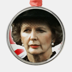 Adorno Metálico Margaret Thatcher me encanta Maggie